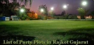 Party Plots in Rajkot - List of Party Plots in Rajkot India