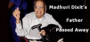Madhuri Dixit's Father Passed Away this Morning