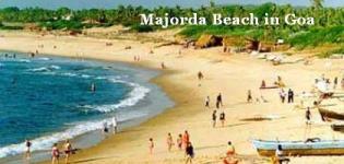 Majorda Beach in South Goa India - Information - Attraction - Details - Photos