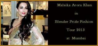 Malaika Arora Khan in Blender Pride Fashion Tour 2013 at Mumbai