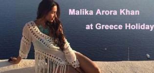 Malika Arora Khan in Swimsuit Pics - Hot Photos during Greece Holiday 2015