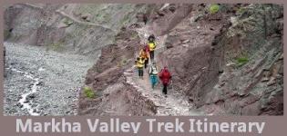 Markha Valley Trek Itinerary - Markha Valley Itinerary