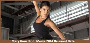 Mary Kom Hindi Movie Release Date 2014 - Star Cast & Crew