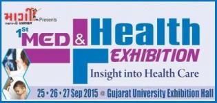 Med & Health Exhibition 2015 at Gujarat University Hall Ahmedabad from 25 to 27 September