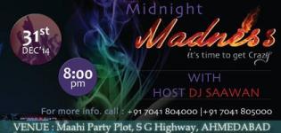 Midnight Madness Party in Ahmedabad on 31st December 2014 by Aahvan Event Management