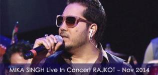 Mika Singh in RAJKOT 2014 - MIKA SINGH Live in Concert at RAJKOT Garden Dinner Club