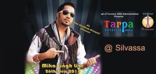 Mika Singh Live In Concert in Silvassa at Tarpa Festival 2014 on 26 December