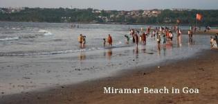 Miramar Beach in North Goa India - Information - Attraction - Details - Photos