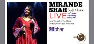 Mirande Shah Sufi Music Live Concert 2019 in Ahmedabad at Club O7