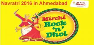 Mirchi Rock n Dhol Navratri 2016 Ahmedabad Presented by Radio Mirchi at Aman Akash Party Plot