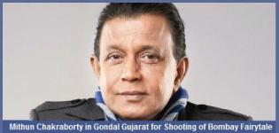 Mithun Chakraborty in Gondal Gujarat for Shooting of Bombay Fairytale Movie