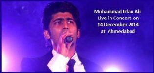 Mohammad Irfan Ali Live in Concert in Ahmedabad Gujarat on 14 December 2014