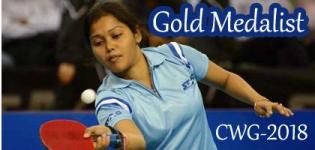 Mouma Das Wins Gold Medal in Commonwealth Games 2018 for Table Tennis