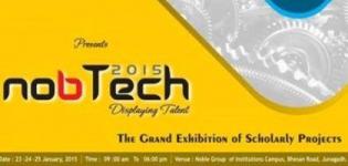 NOBTECH 2015 - Project Exhibition by Noble Group of Institutions Junagadh Gujarat