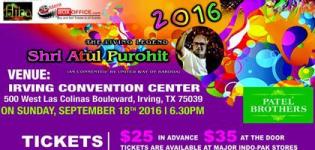 Navratri Garba Mohatsav 2016 in Irving Texas with Atul Purohit at Irving Convention Center
