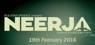 Neerja Hindi Movie 2016 Release Date - Neerja Film Star Cast and Crew Details