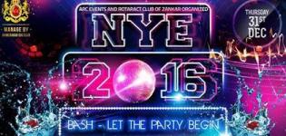 New Year Eve 2016 Bash 31st Party in Ahmedabad at Boot Camp The Adventure Zone