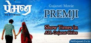 PREMJI Movie Showtimes in Ahmedabad Vadodara Surat Rajkot - Show Timings ALL Gujarat Cities