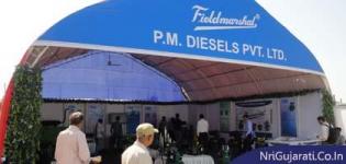 P.M. Diesels Pvt. Ltd. Stall at THE BIG SHOW RAJKOT 2014