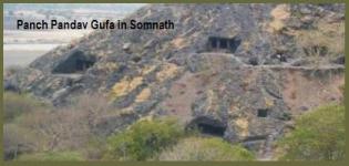 Panch Pandav Gufa in Somnath Gujarat