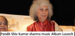 Pandit Shivkumar Sharma Unveils the Music Album