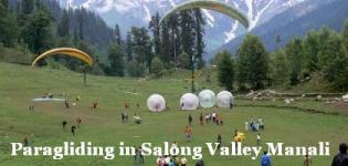 Paragliding in Solang Valley Manali - Paragliding in Solang Valley Price Cost Rates Photos Details