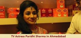 Jodha Akbar TV Serial fame Actress Paridhi Sharma in Ahmedabad Gujarat