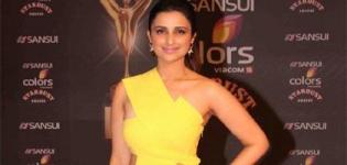 Parineeti Chopra in Yellow Evening Gown at Stardust Awards 2015 - Latest Photos