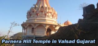 Parnera Hill Temple in Valsad Gujarat - Parnera Dungar Fort near Pardi History - Photos - Details