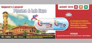 PharmaTech and Lab Expo 2019 in Ahmedabad at Gujarat University Convention Centre