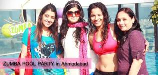 Pool Party in Ahmedabad Photos - ZUMBA POOL PARTY 2014 at Eastin Hotel - Latest Images