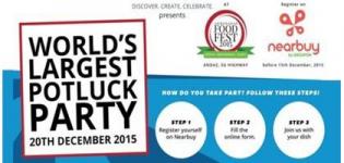 Potluck Party 2015 in Ahmedabad by Foodaholics in Ahmedabad at Andaz Party Plot SG Highway
