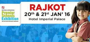 Premier Schools Exhibition 2016 in Rajkot at Hotel Imperial Palace on 20th and 21st January