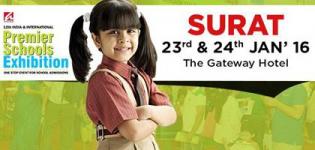 Premier Schools Exhibition 2016 in Surat at The Gateway Hotel Taj on 23rd and 24th January