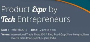 Product Expo by Tech Entrepreneurs at SVUM 2015 Rajkot on 14 Feb - Details