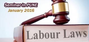 Program on Fundamentals of Labour Laws for Managers in PUNE  January 2016