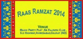 Raas Ramzat 2014 in Mahi Party Plot Ahmedabad - Navratri Garba Mahotsav at Mahi Party Plot
