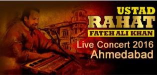 Rahat Fateh Ali Khan Live Concert 2016 in Ahmedabad at Adani Shantigram Cricket Ground