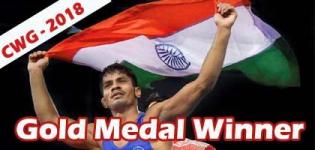 Rahul Aware Wins Gold Medal in Commonwealth Games 2018 for Wrestling