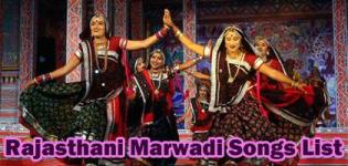 Rajasthani Song List - All Latest Marwadi Songs Videos