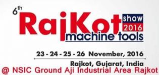 Rajkot Machine Tool Show 2016 - 6th edition of Machine Tool Show at NSIC Ground