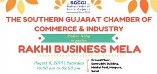Rakhi Business Mela 2016 Surat by SGCCI on 6th August at Samruddhi Building