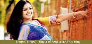 Ram Chahe Leela Chahe Song of Ram Leela by Bhoomi Trivedi - Famous Indian Idol Fame Gujarati Singer
