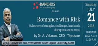 Romance with Risk Seminar on Journey of Struggles, Hard work, Challenges and Success in Surat