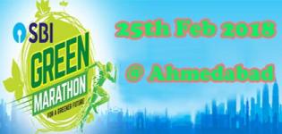 SBI Green Marathon 2018 in Ahmedabad Date and Venue Details