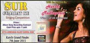 SUR Gujarat Ke 2015 - Singing Auditions Competition in Ahmedabad-Vadodara-Surat-Rajkot-Kutch