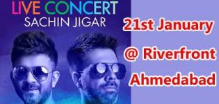 Sachin Jigar Live in Concert 2019 in Ahmedabad on 21st January at Riverfront