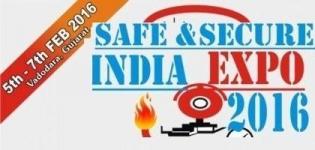 Safe & Secure India Expo 2016 in Vadodara - Trade Show on Safety & Security