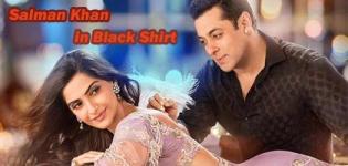 Salman Khan Black Shirt in Prem Ratan Dhan Payo Movie 2015 - Designer Traditional Costume Photos