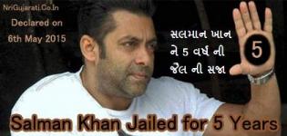 Salman Khan Jailed for 5 Years in Mumbai India - Latest Breaking News on 6th May 2015